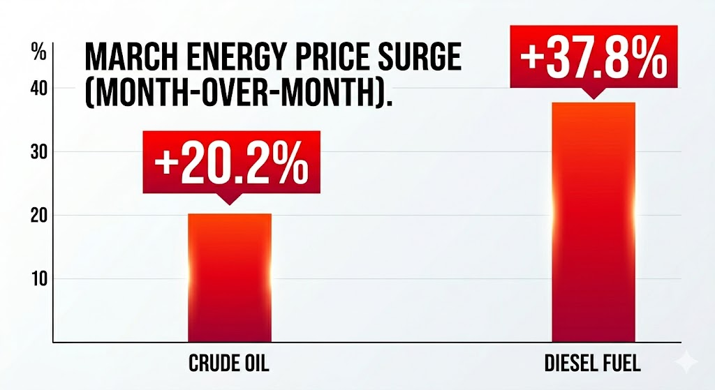 march energy price surge month over month