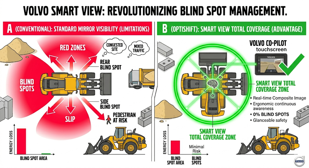 volvo smart view revolutionizing blind spot management