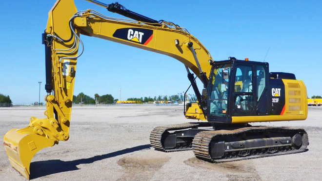 types of excavators