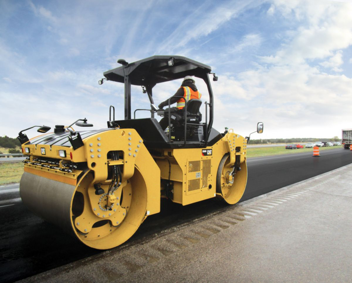 used road roller