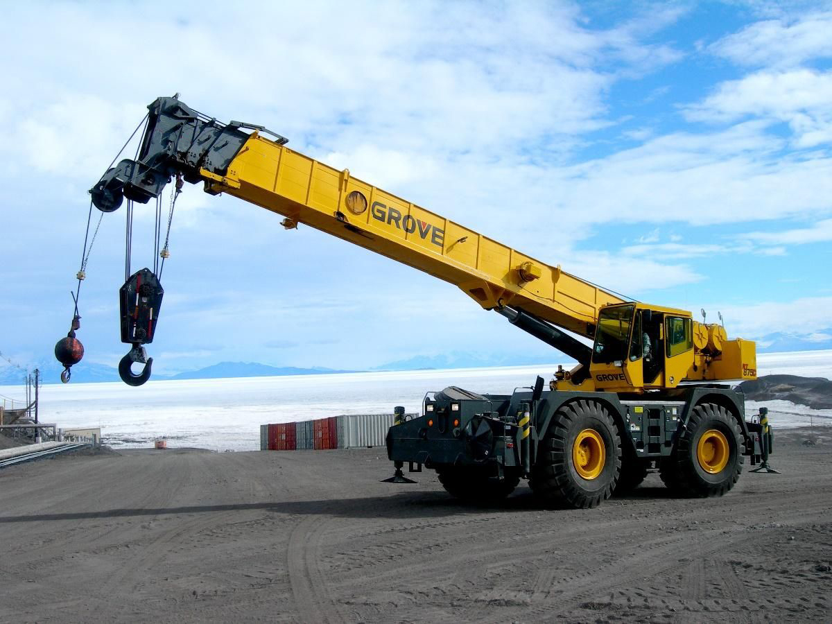 used terrain crane for sale