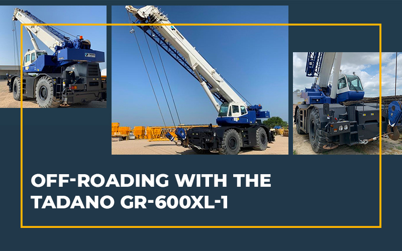 Off-Roading with the Tadano GR-600XL-1