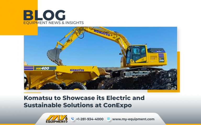 Komatsu to Showcase its Electric and Sustainable Solutions at ConExpo ...