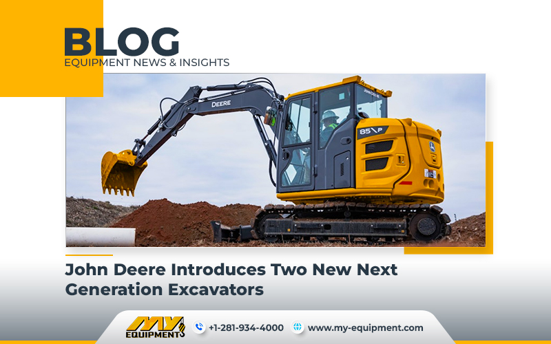John Deere Introduces Two New Next Generation Excavators