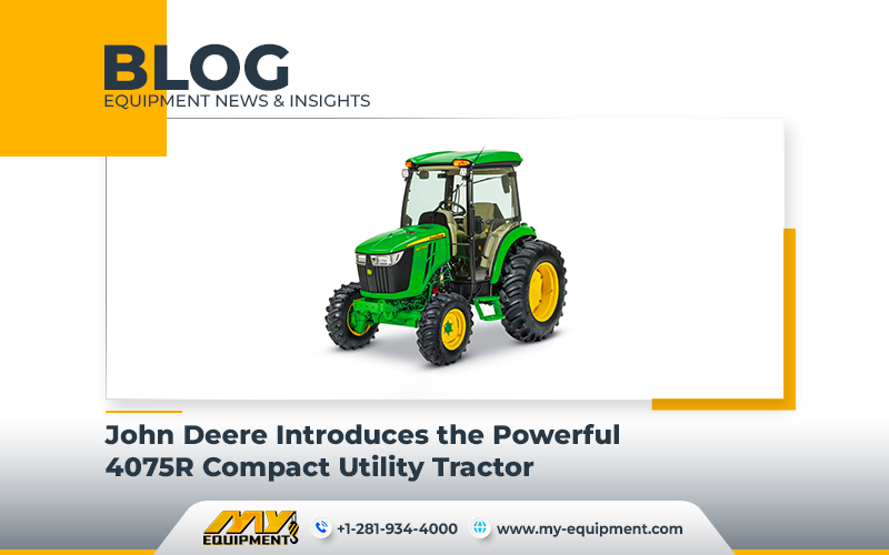 John Deere Introduces the Powerful 4075R Compact Utility Tractor