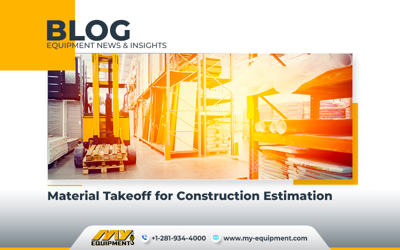 Material Takeoff for Construction Estimation