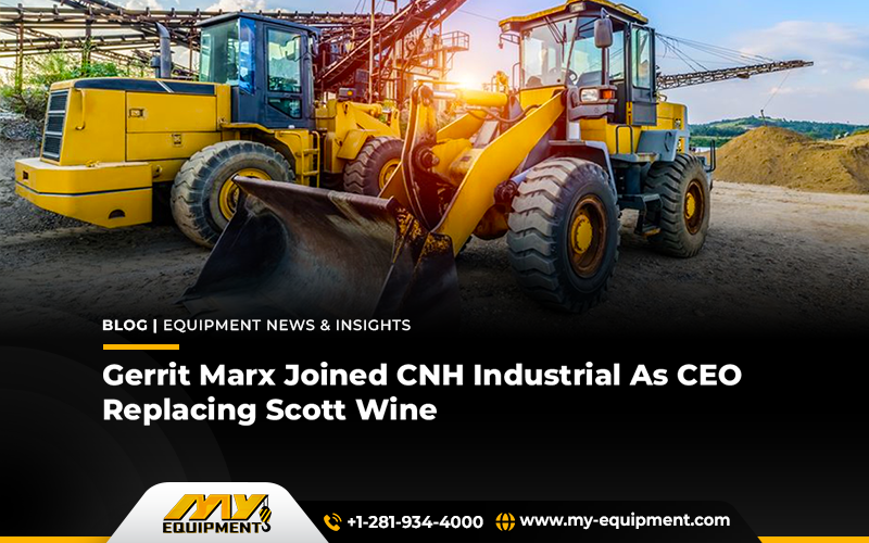 Gerrit Marx Joined CNH Industrial As CEO Replacing Scott Wine