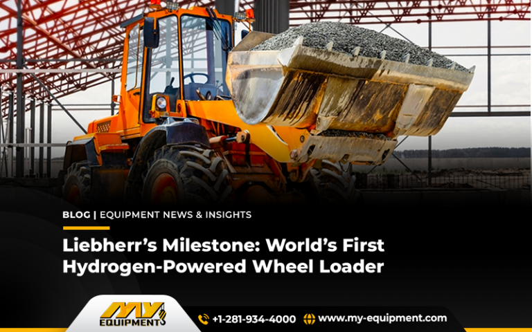 First Wheel Loader Liebherr’s Milestone: World’s First Hydrogen-Powered Wheel Loader - MY ...