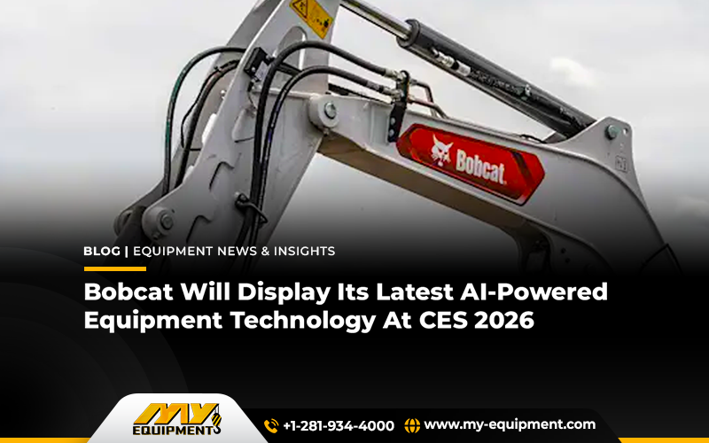 Bobcat Will Display Its Latest AI-Powered Equipment Technology At CES 2026