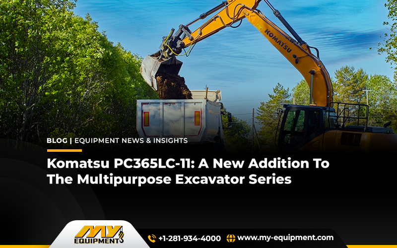 Komatsu PC365LC-11: A New Addition To The Multipurpose Excavator Series