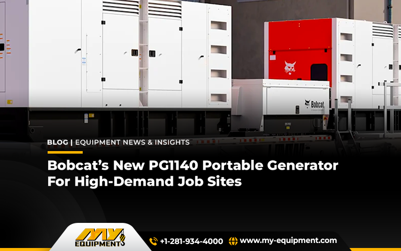 Bobcat’s New PG1140 Portable Generator For High-Demand Job Sites