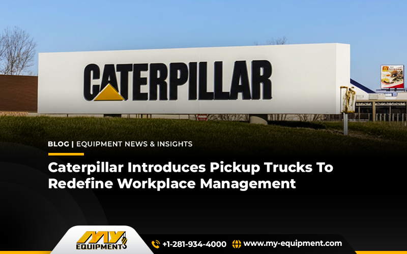 Caterpillar Introduces Pickup Trucks To Redefine Workplace Management