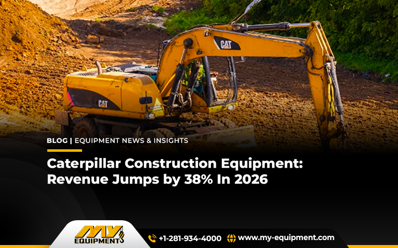 Caterpillar Construction Equipment: Revenue Jumps by 38% In 2026