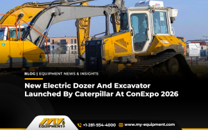 New Electric Dozer And Excavator Launched By Caterpillar At ConExpo 2026