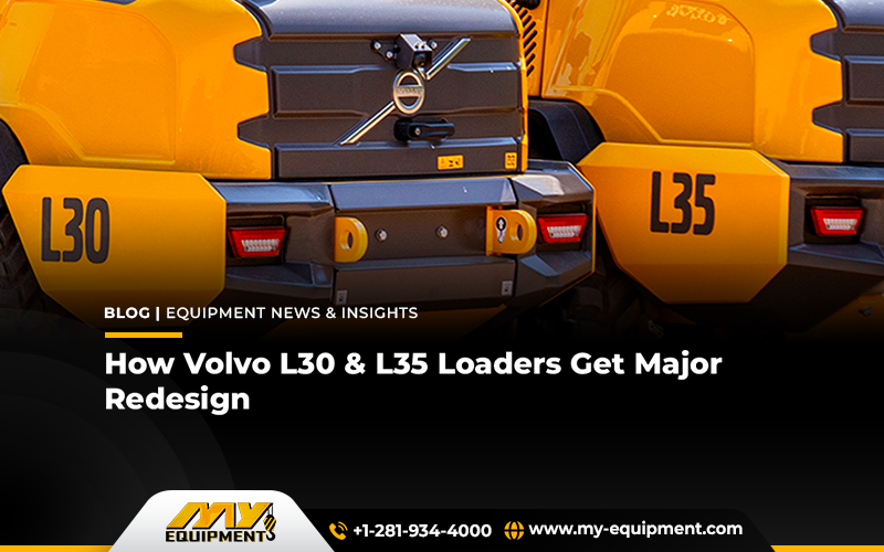 How Volvo L30 & L35 Loaders Get Major Redesign